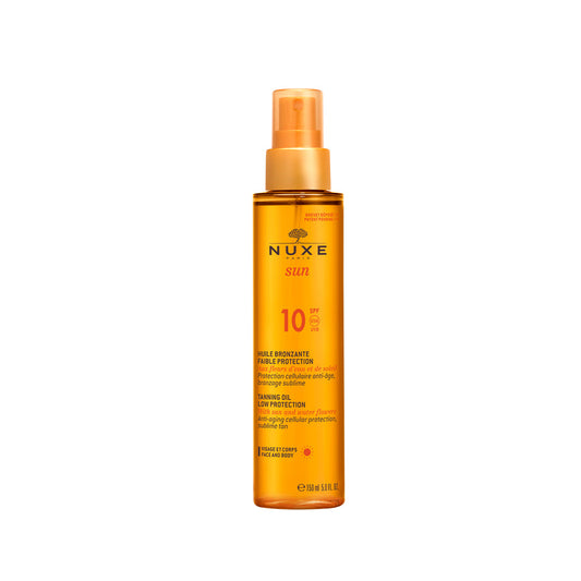 Nuxe - Huile Bronzante Faible Protection Spf 10 Uva-Uvb 150 ml