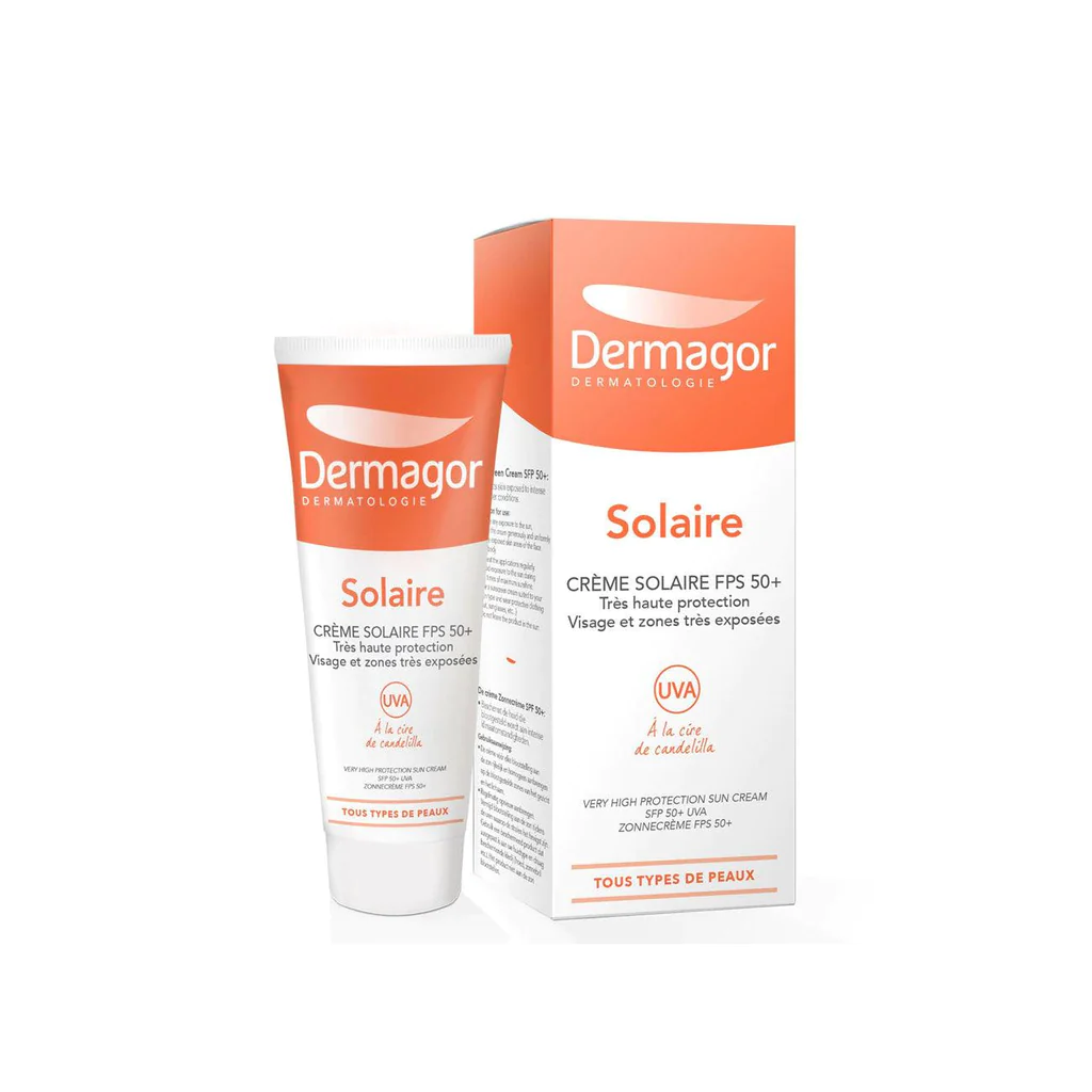 Dermagor - Creme Solaire Spf50+ Tress Haute Protection 40 ml