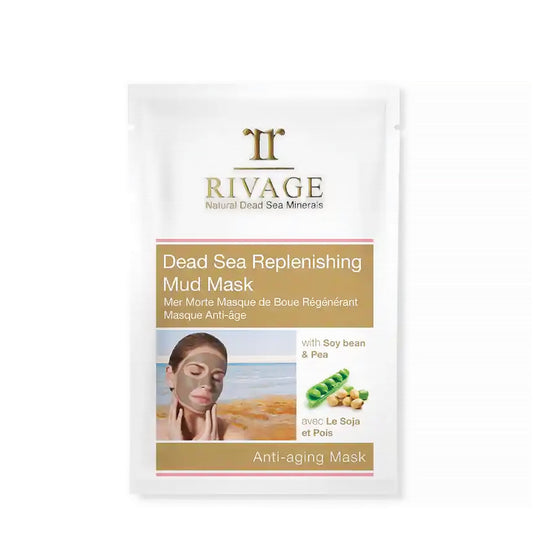 Rivage - Dead Sea Replenishing Facial Mud Mask - Pack of 4 Sachets (25g X 4)