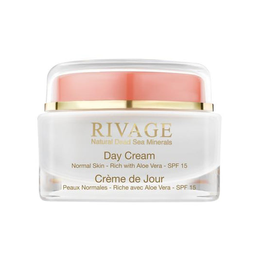 Rivage - Day Cream with Aloe Vera for Normal Skin - SPF 15 - 50ml