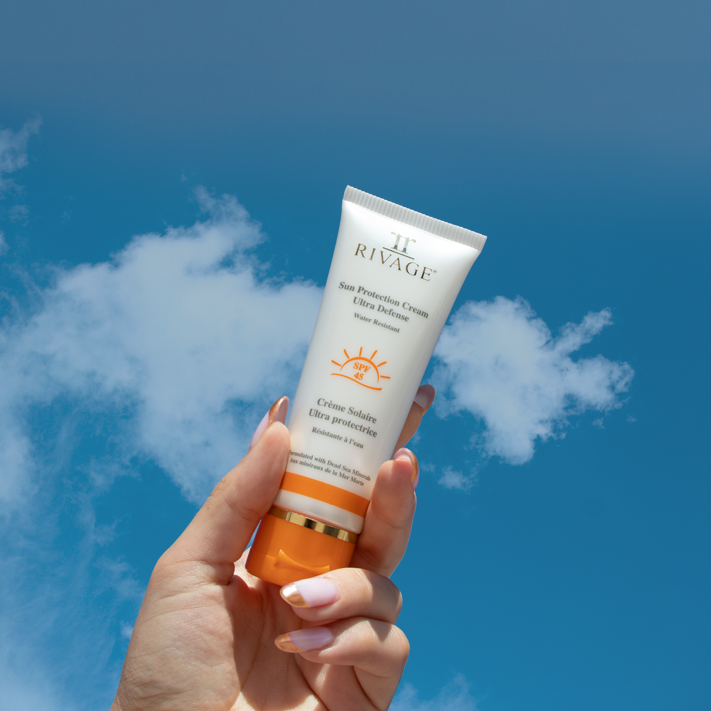 Rivage - Sun Protection Cream - Ultra Defense - SPF 45 - Water Resistant 75ml