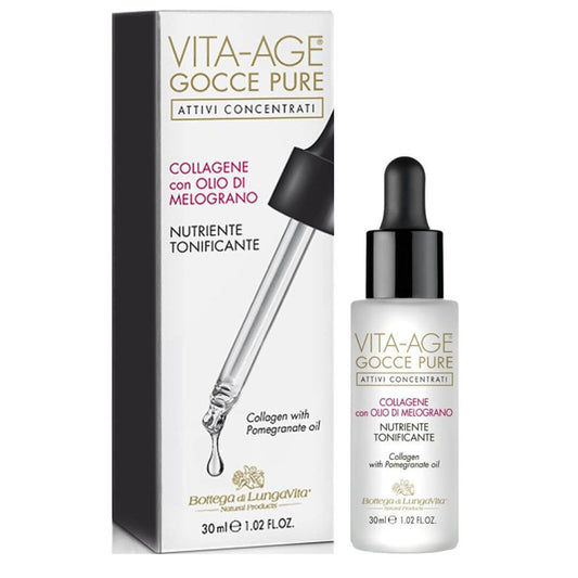 Vita-Age - Gocce Pure Collagen With Pomegranate Oil Serum 30 ml