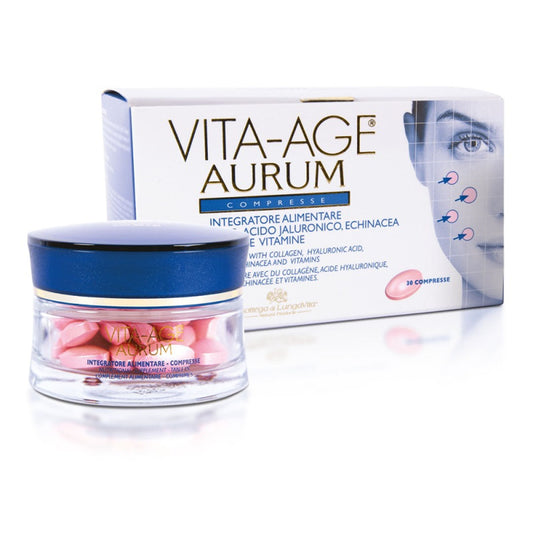 Vita-Age - Aurum Dietary Supplement With Hyaluronic Acid 30 Tablets